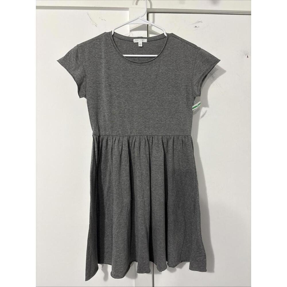 Abound Nordstrom Babydoll Jersey Dress Heather Gray New XS‎ NWT